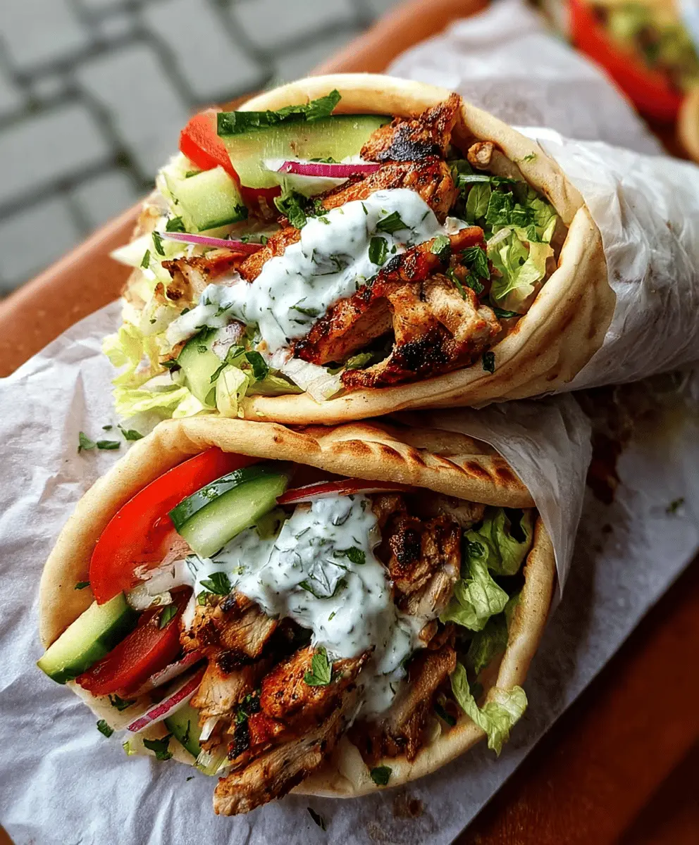 Easy Greek Chicken Gyros Recipe for Quick Meals