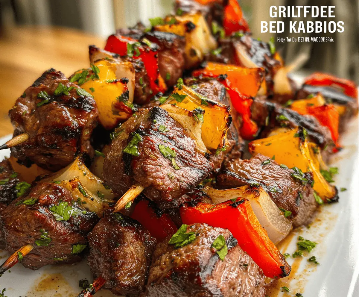 Easy Grilled Beef Kabobs With Best Marinade
