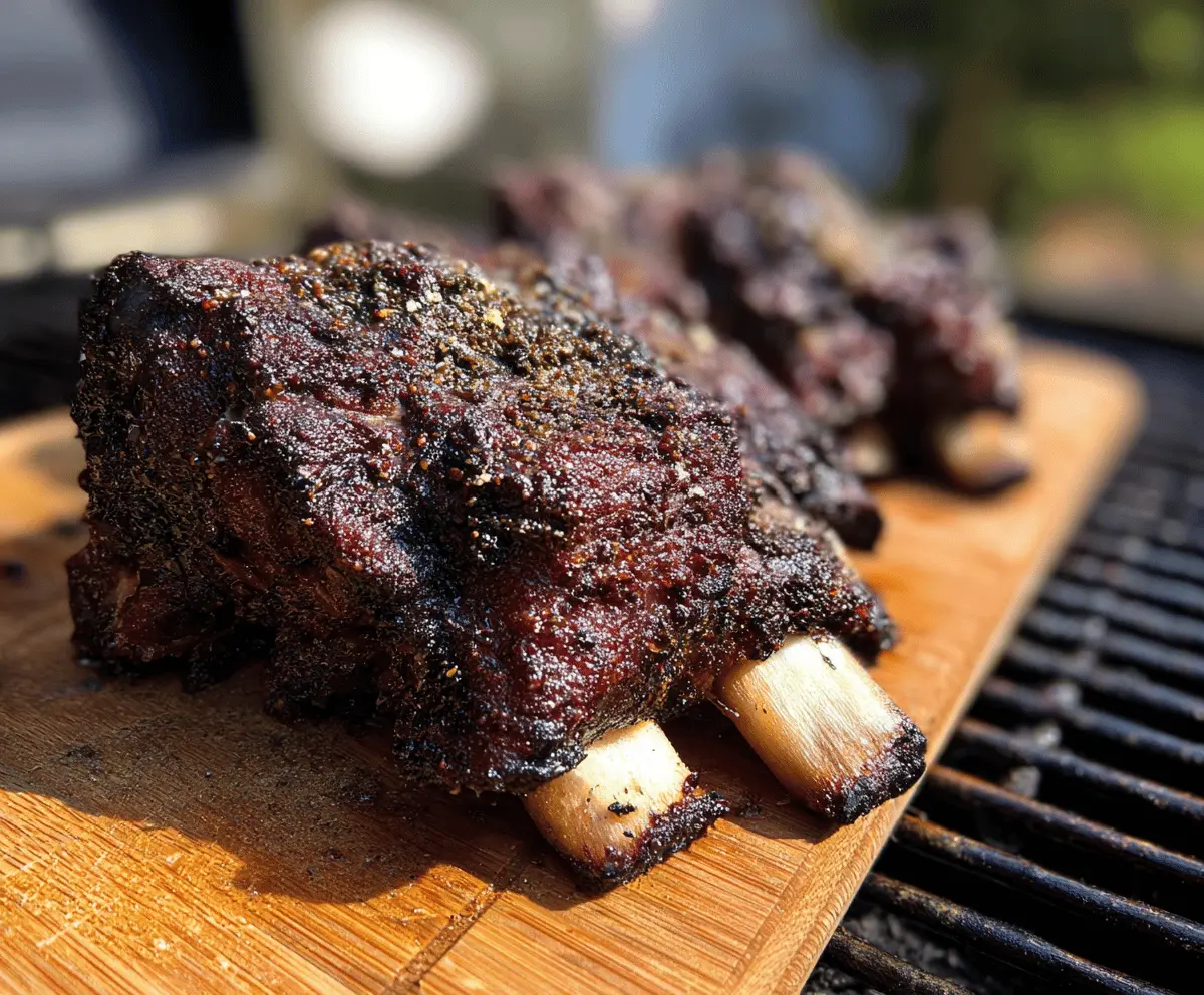 Easy Smoked Beef Back Ribs Recipe