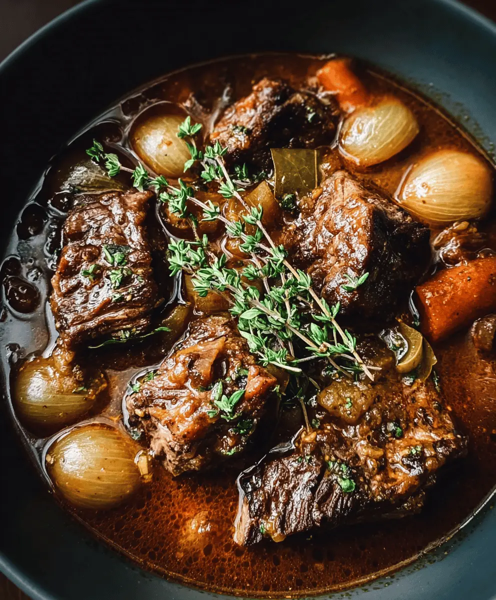 Easy Belgian-Style Slow-Cooked Beef Stew Recipe
