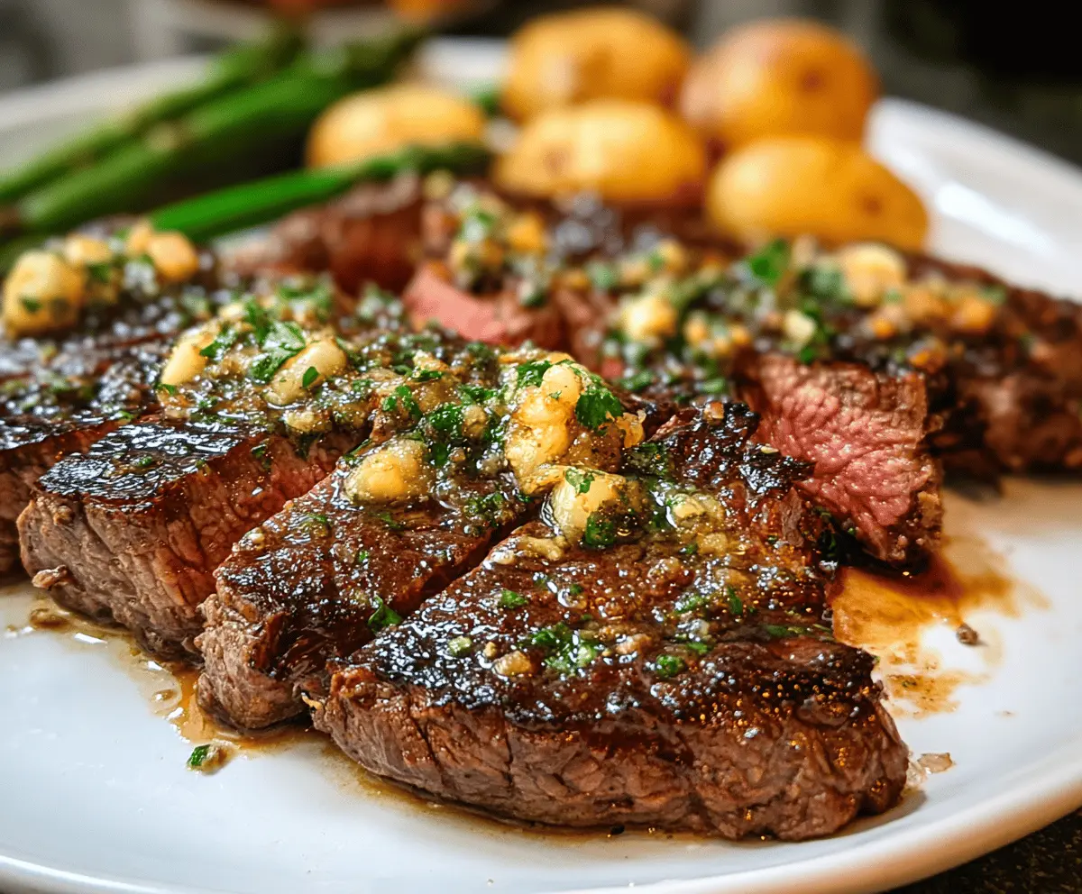 Garlic Butter Brazilian Steak Recipe