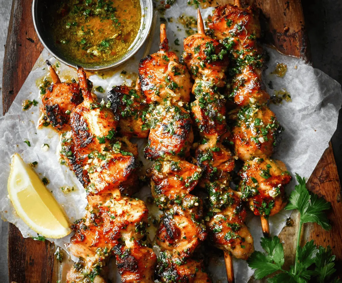 Easy Cowboy Butter Chicken Skewers Recipe