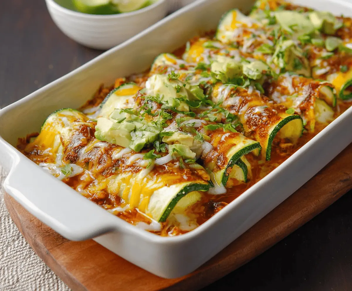 Easy Zucchini Enchiladas Recipe You’ll Love