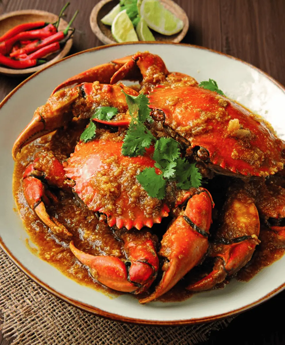 Easy Singaporean Chili Crab Recipe for Beginners