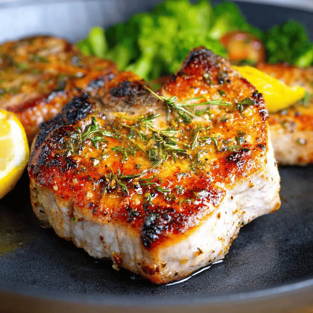 Juicy Oven Baked Pork Chops Recipe