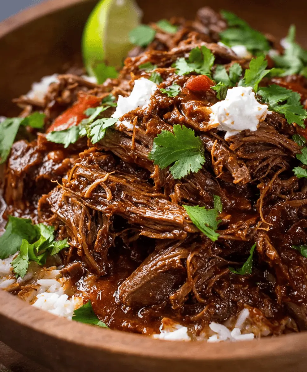 Easy Slow Cooker Mexican Beef Recipe