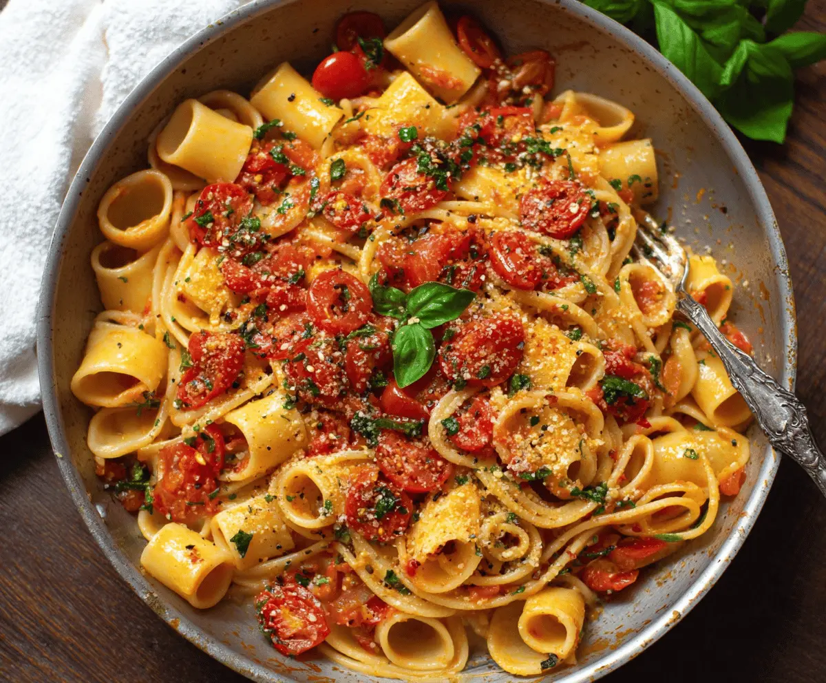 Easy 20-Minute Cherry Tomato Pasta Recipe