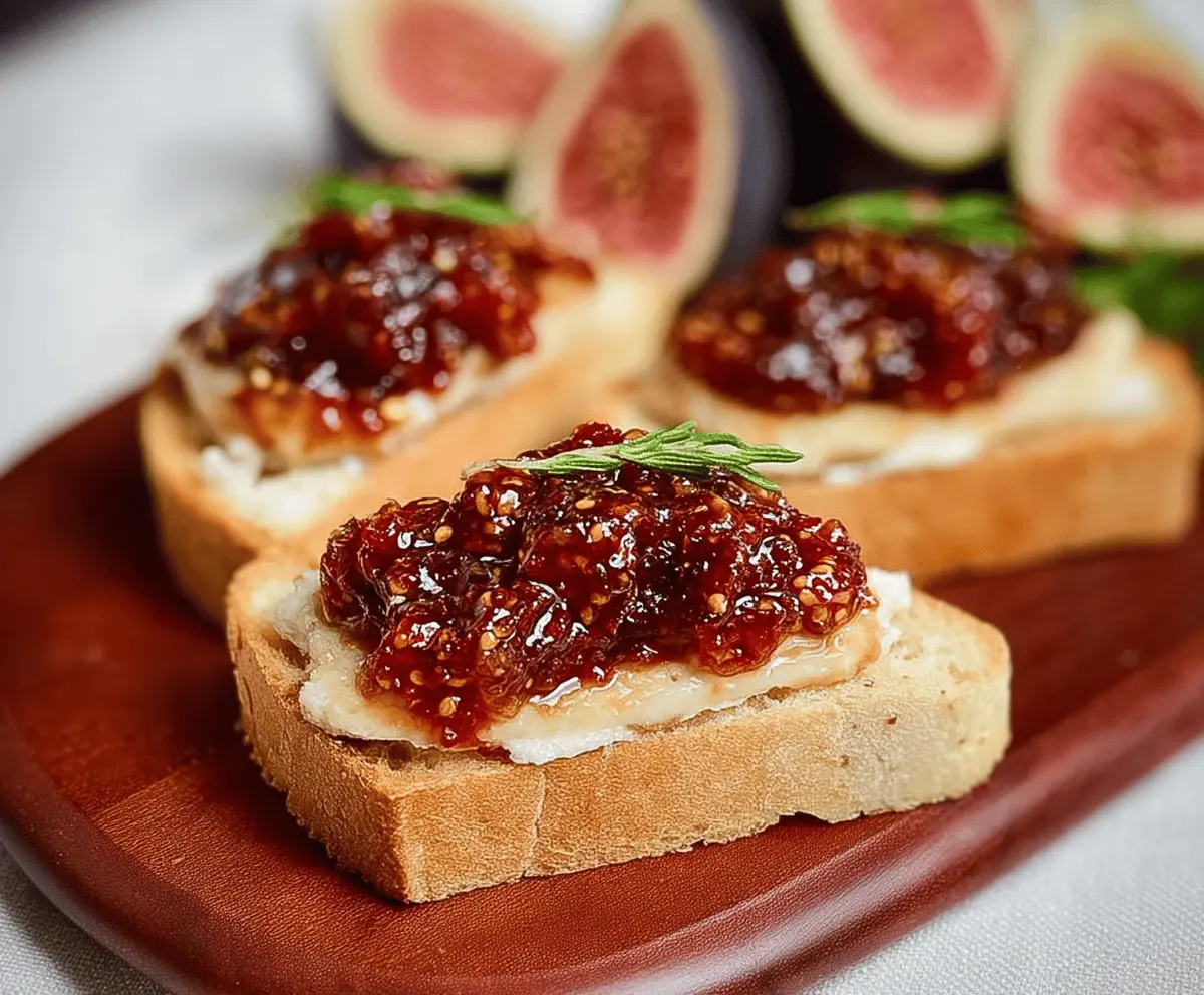 Spicy Calabrian Chili Fig Jam Recipe