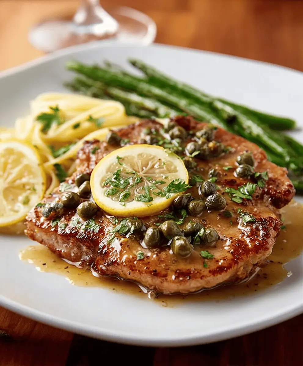 Easy Pork Piccata Recipe With Lemon Butter Sauce