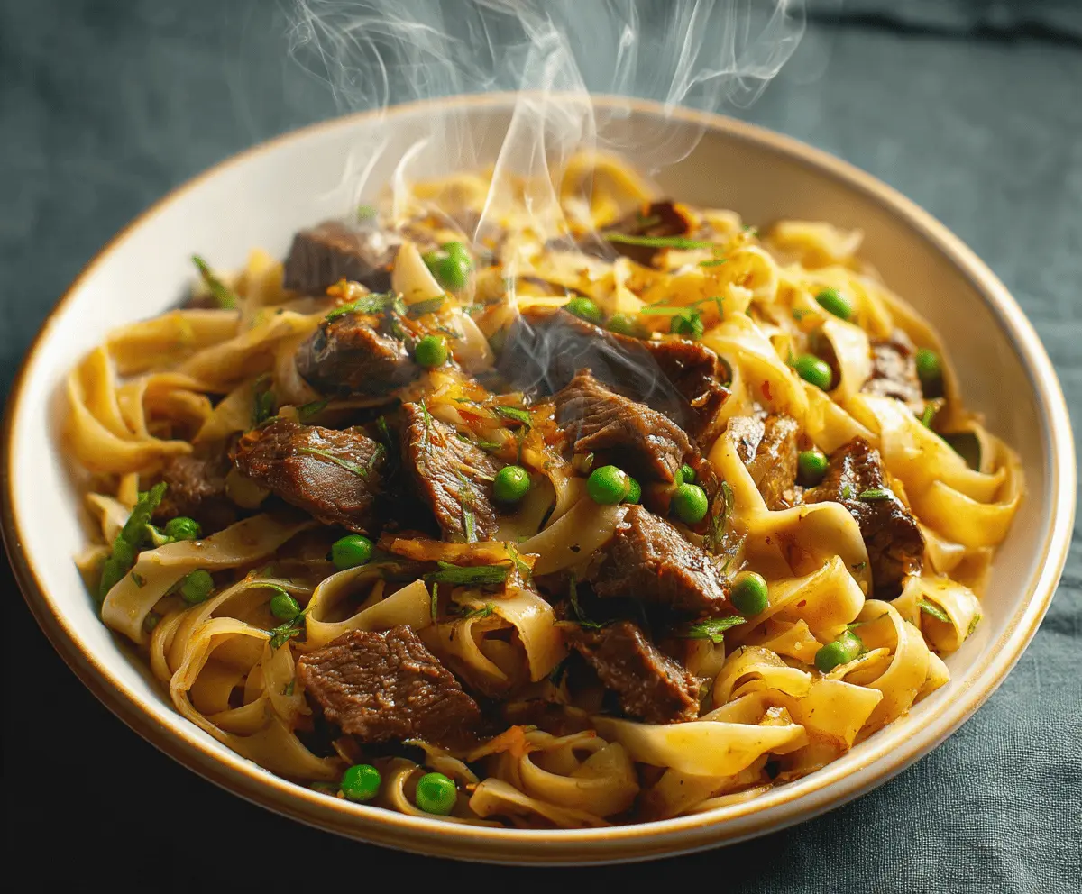 Easy Homemade Beef and Noodles Recipe
