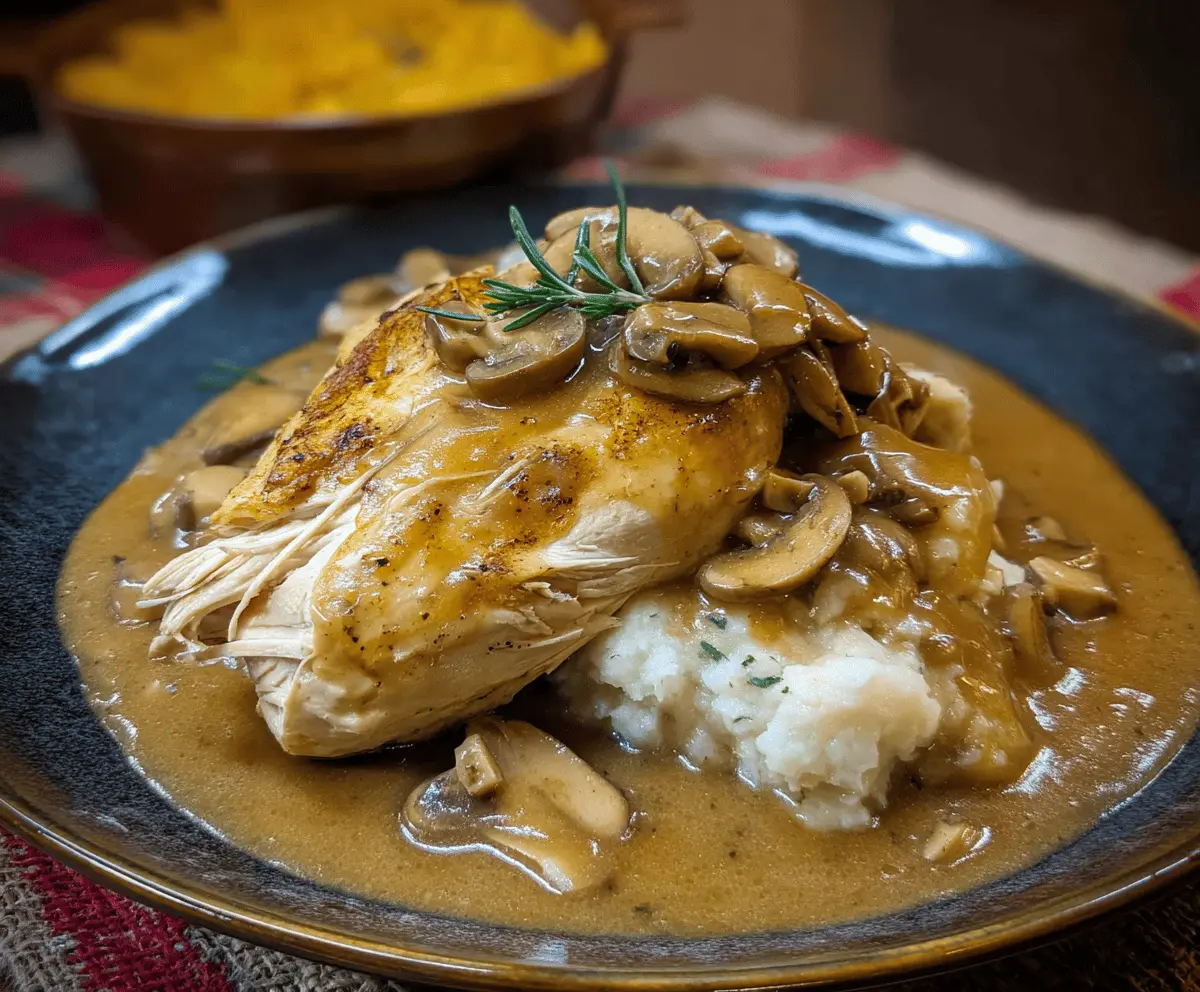 Easy Chicken and Creamy Homemade Gravy