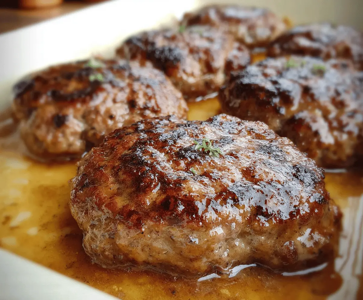 Easy Amish Country Poor Man’s Hamburger Steaks Recipe