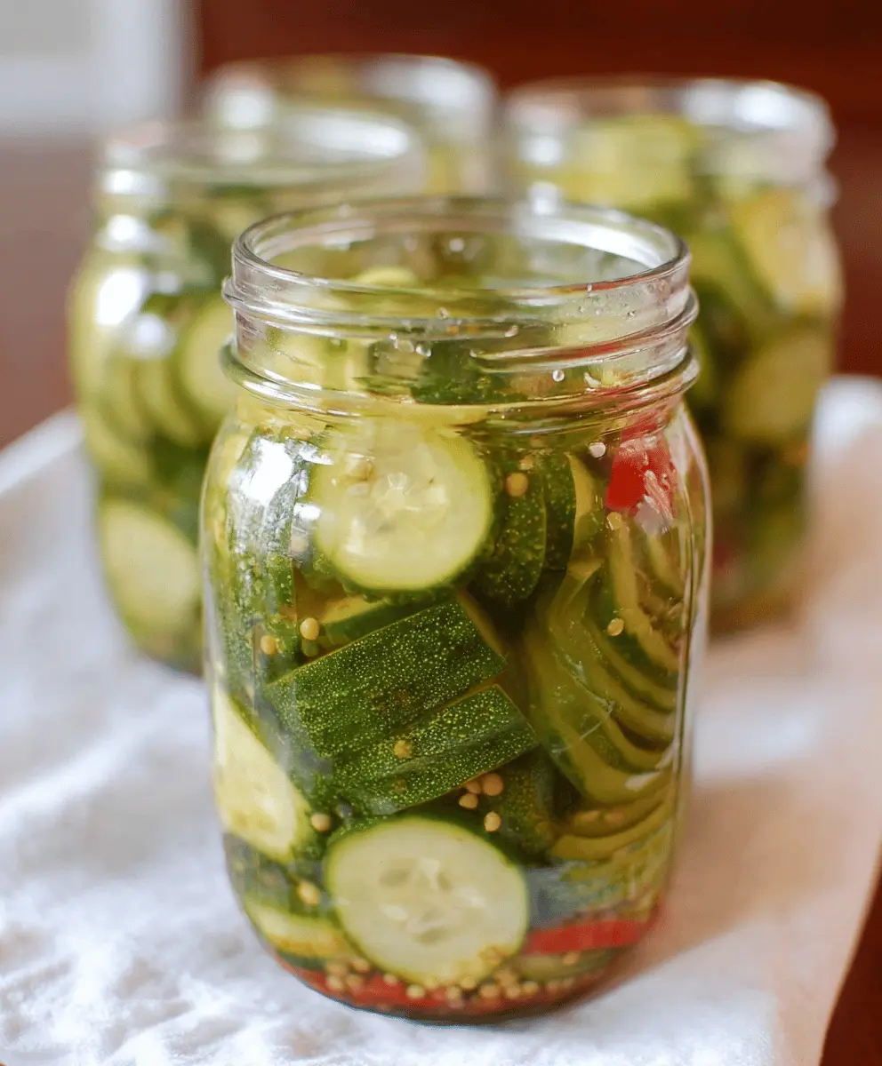 Easy Amish Refrigerator Pickles Recipe