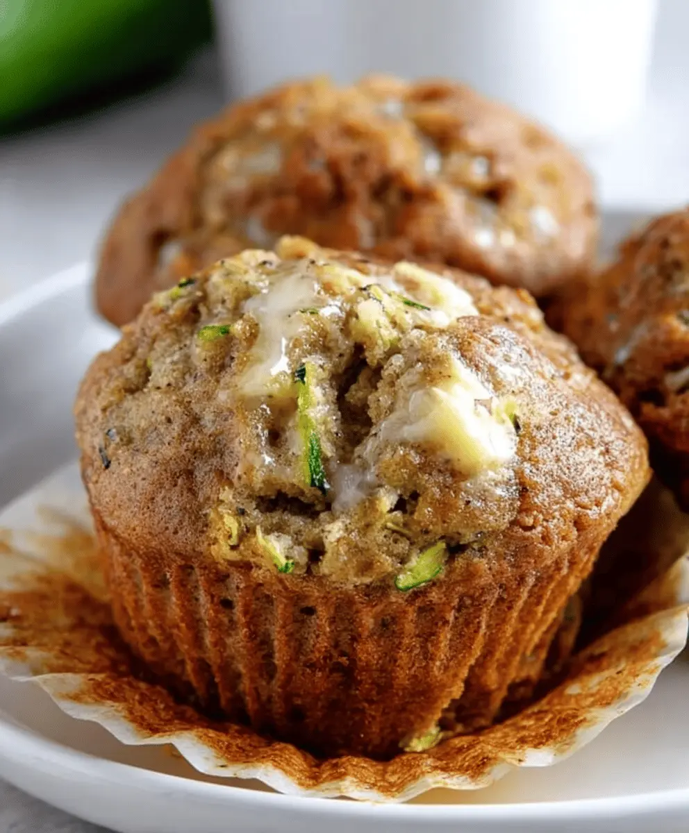 Moist Banana Zucchini Muffins Recipe