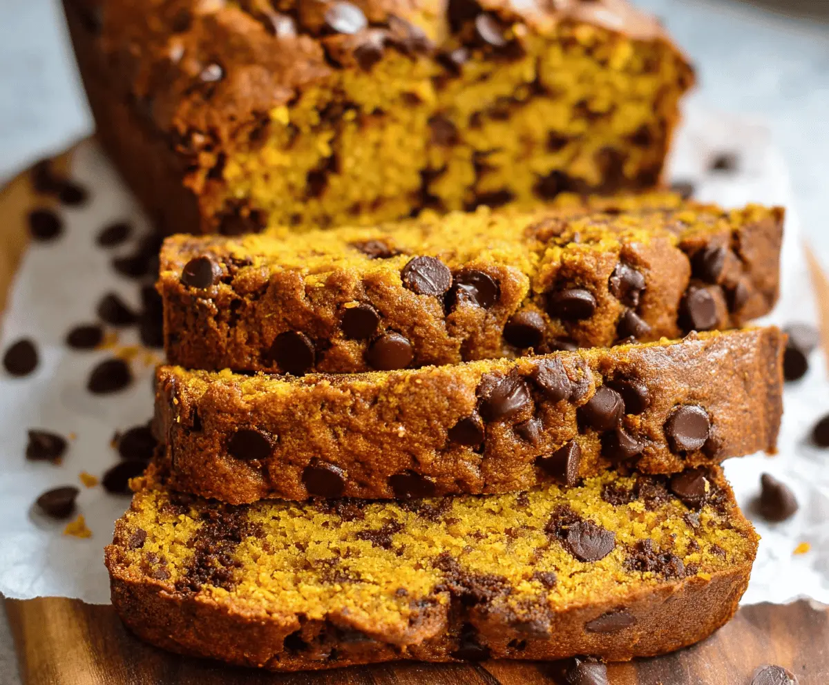  Best Chocolate Chip Pumpkin Bread