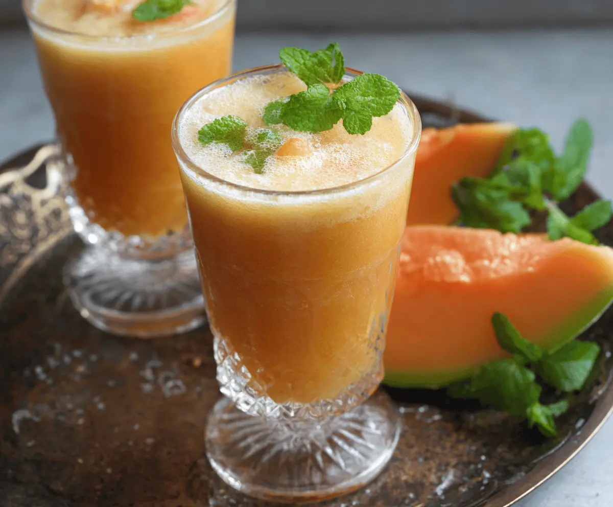 Cantaloupe & Papaya Cooler