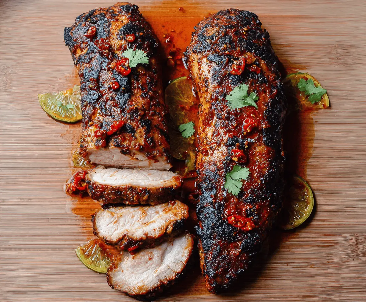 Citrus Chile Roasted Pork Tenderloin