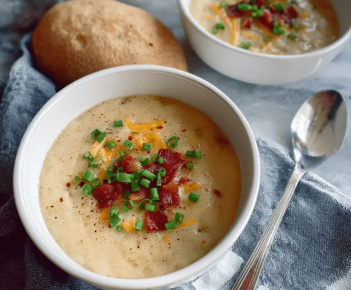 Creamy Rustic Potato Soup