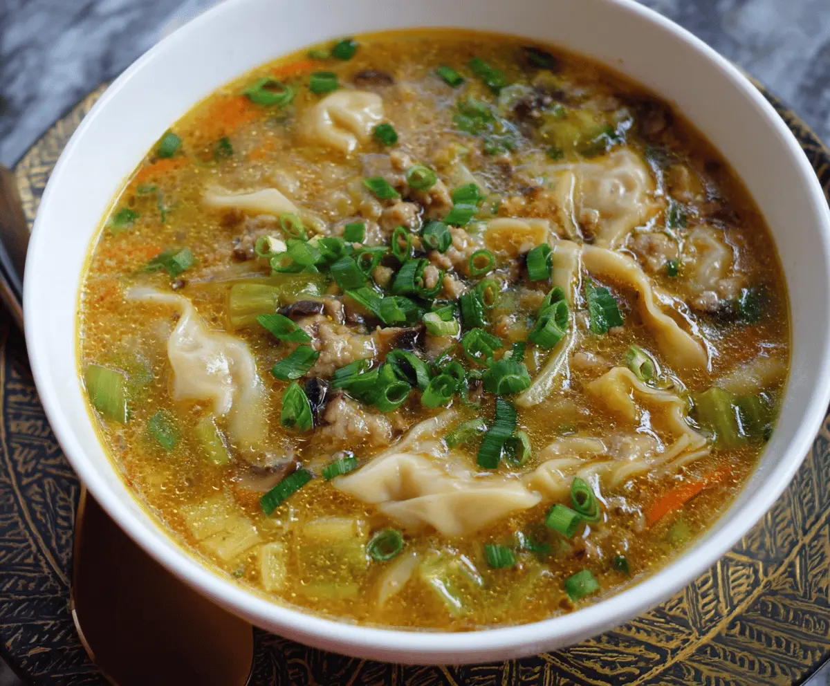 Potsticker Soup 