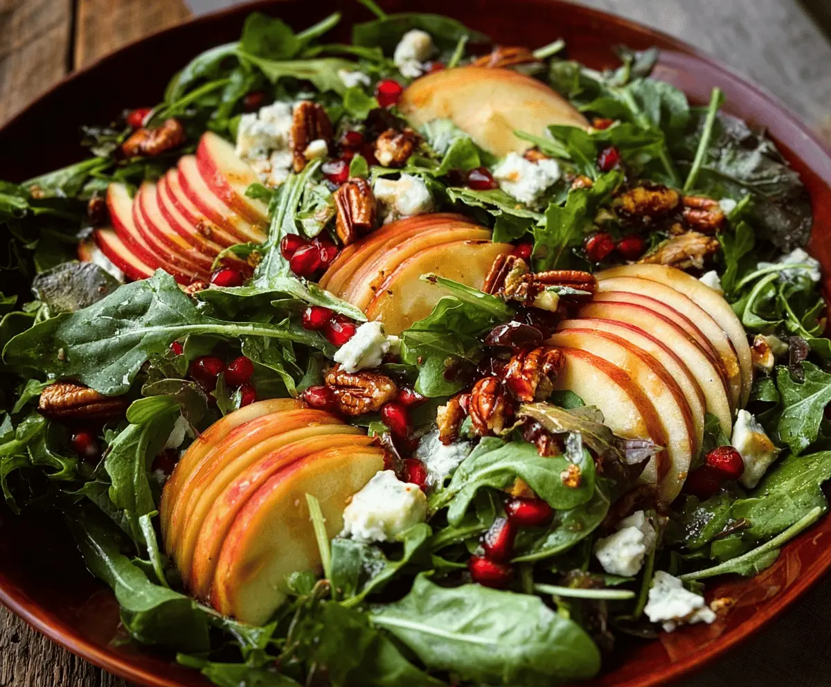 Autumn Harvest Honeycrisp Apple Salad