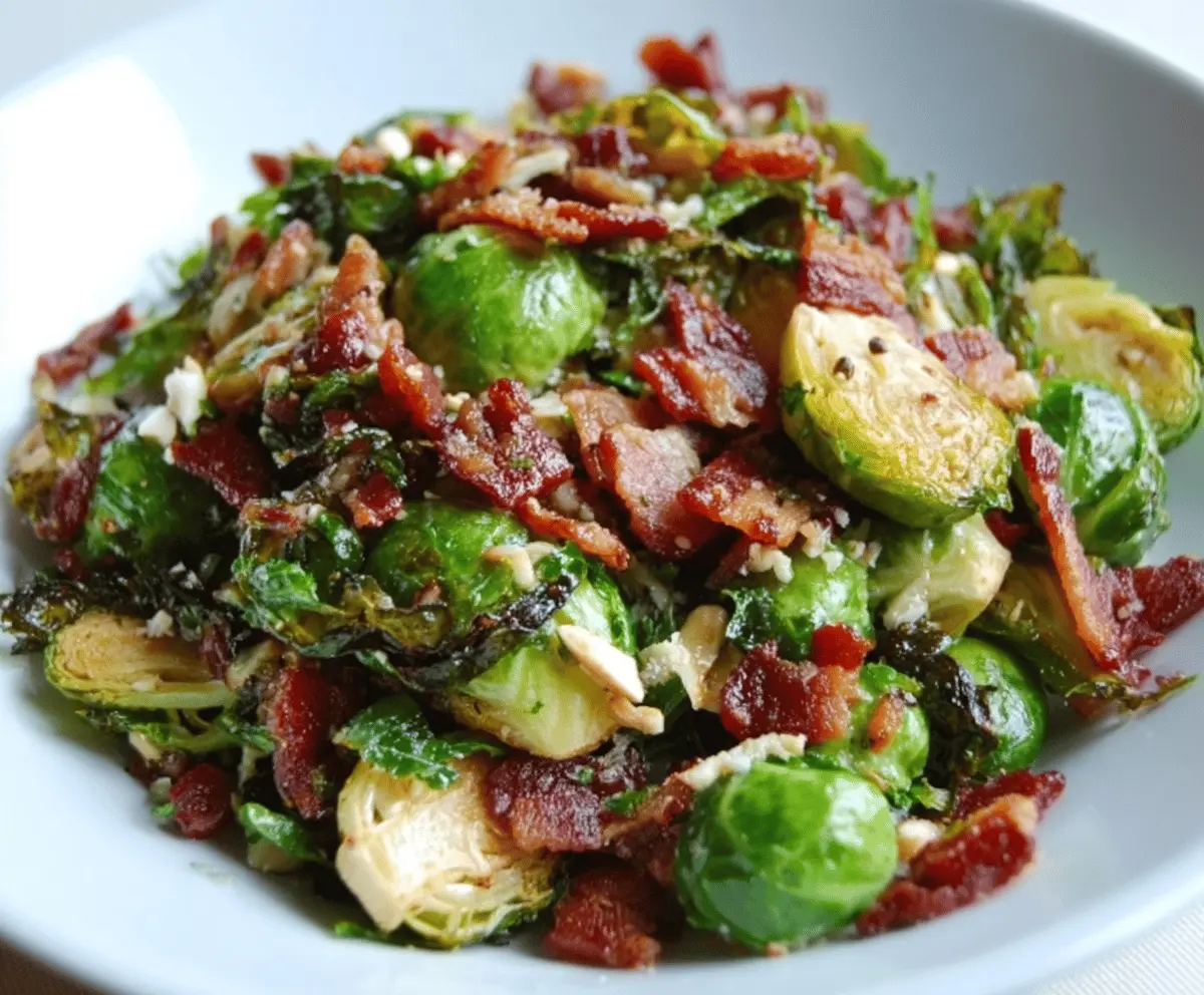 Bacon and Brussel Sprout Salad