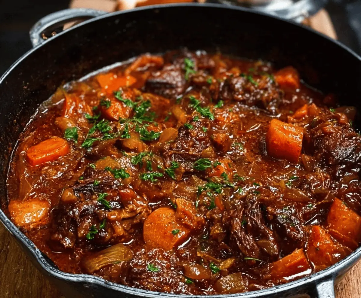 Becky’s Favorite Oxtail Stew
