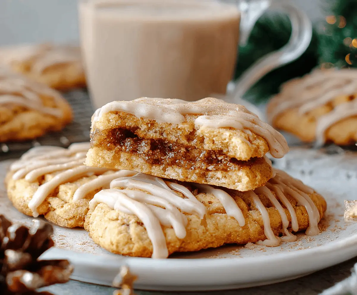 Brown Sugar Pop Tart Cookies