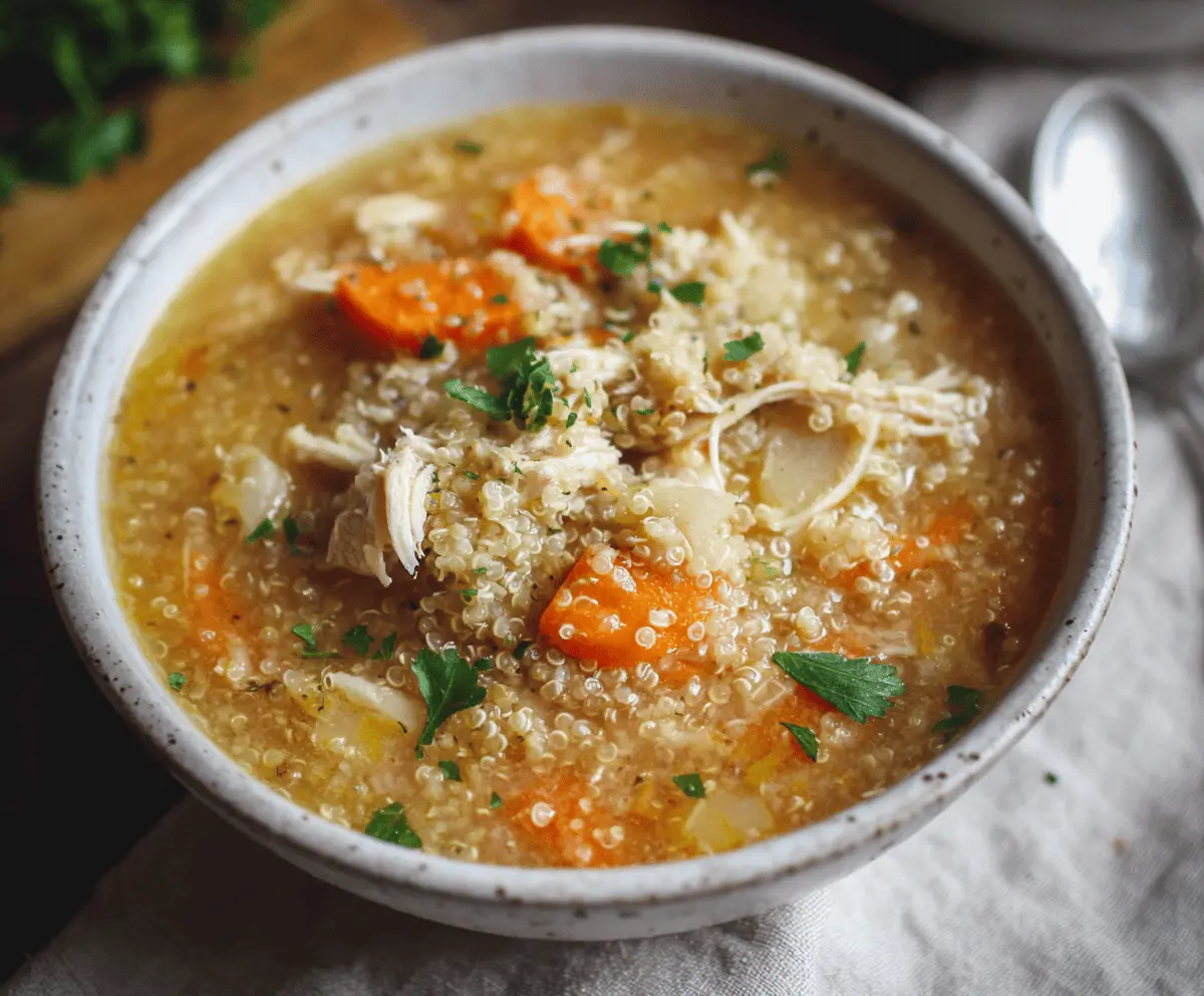Chicken Quinoa Soup
