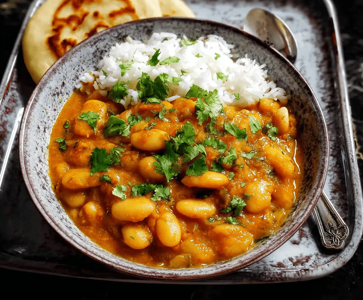 Curried Butter Beans