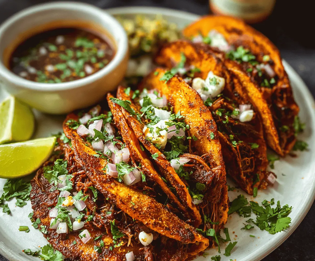 Homemade Birria Tacos