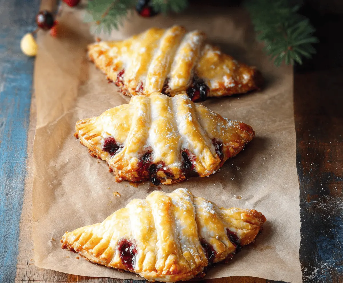Delicious homemade blueberry hand pies with golden flaky crust and juicy blueberry filling.