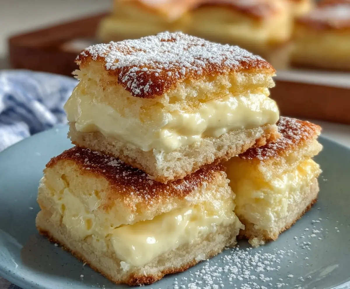 Cream Cheese Custard Bars