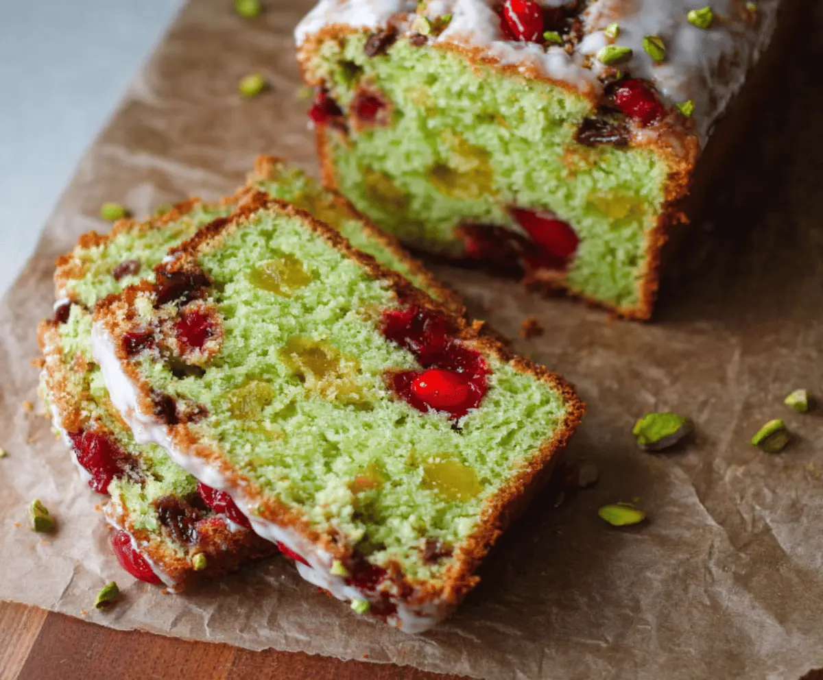 Pistachio Cherry Bread 