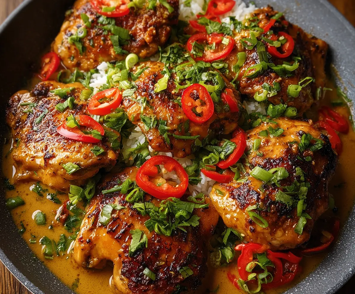 Spicy Brazilian Coconut Chicken Recipe